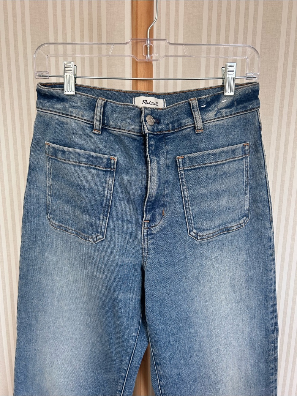 Madewell Emmett Wide-Leg Full Length Jean Women’s Size 28 NEW Atlin Wash - Picture 6 of 11